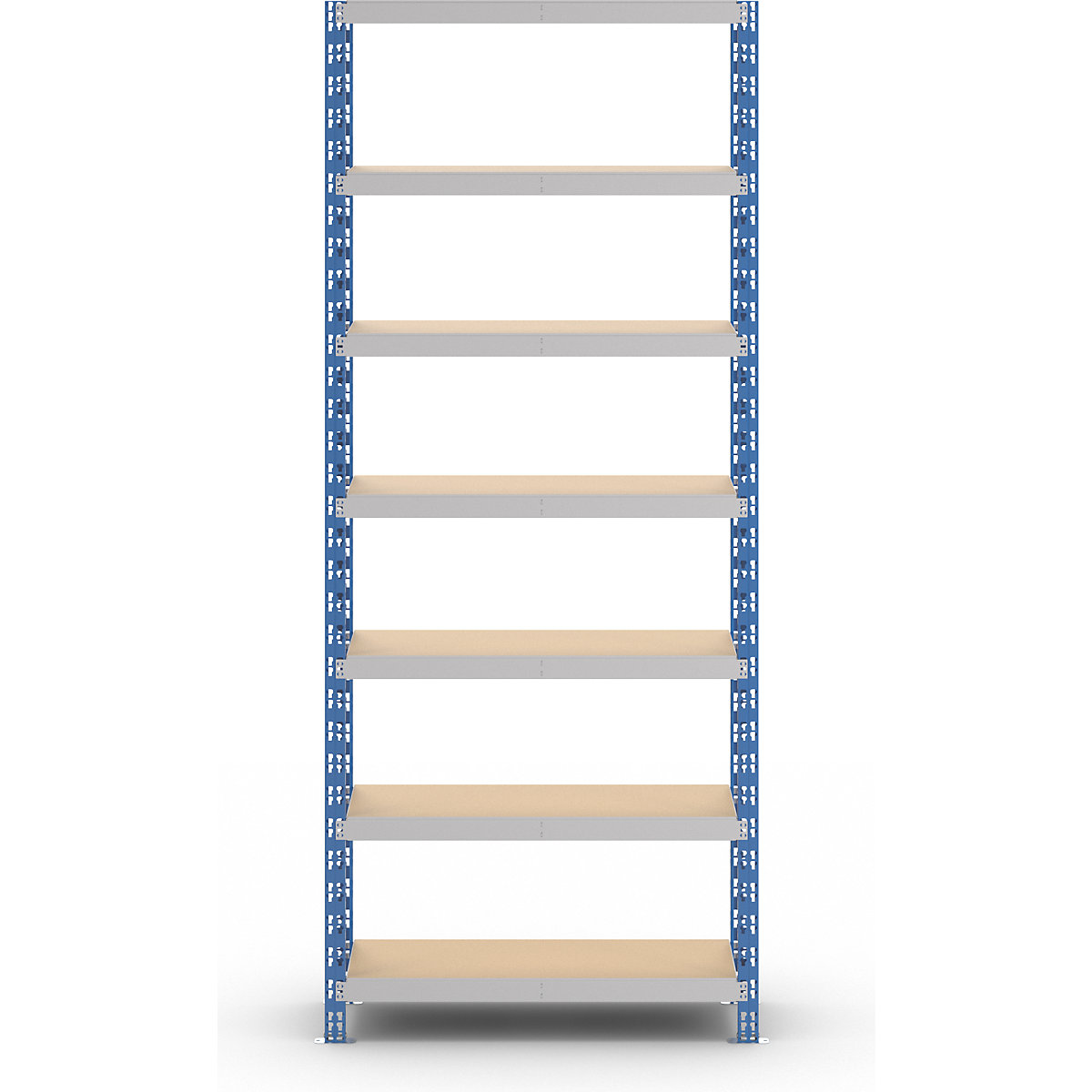 Uniwersalny regał wtykowy, stabilny – eurokraft basic (Zdjęcie produktu 3)-2