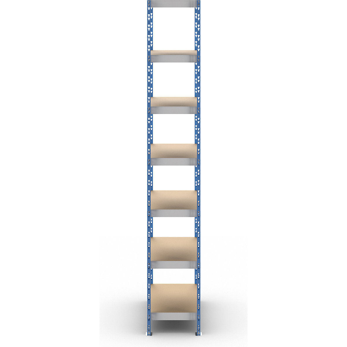 Uniwersalny regał wtykowy, stabilny – eurokraft basic (Zdjęcie produktu 4)-3