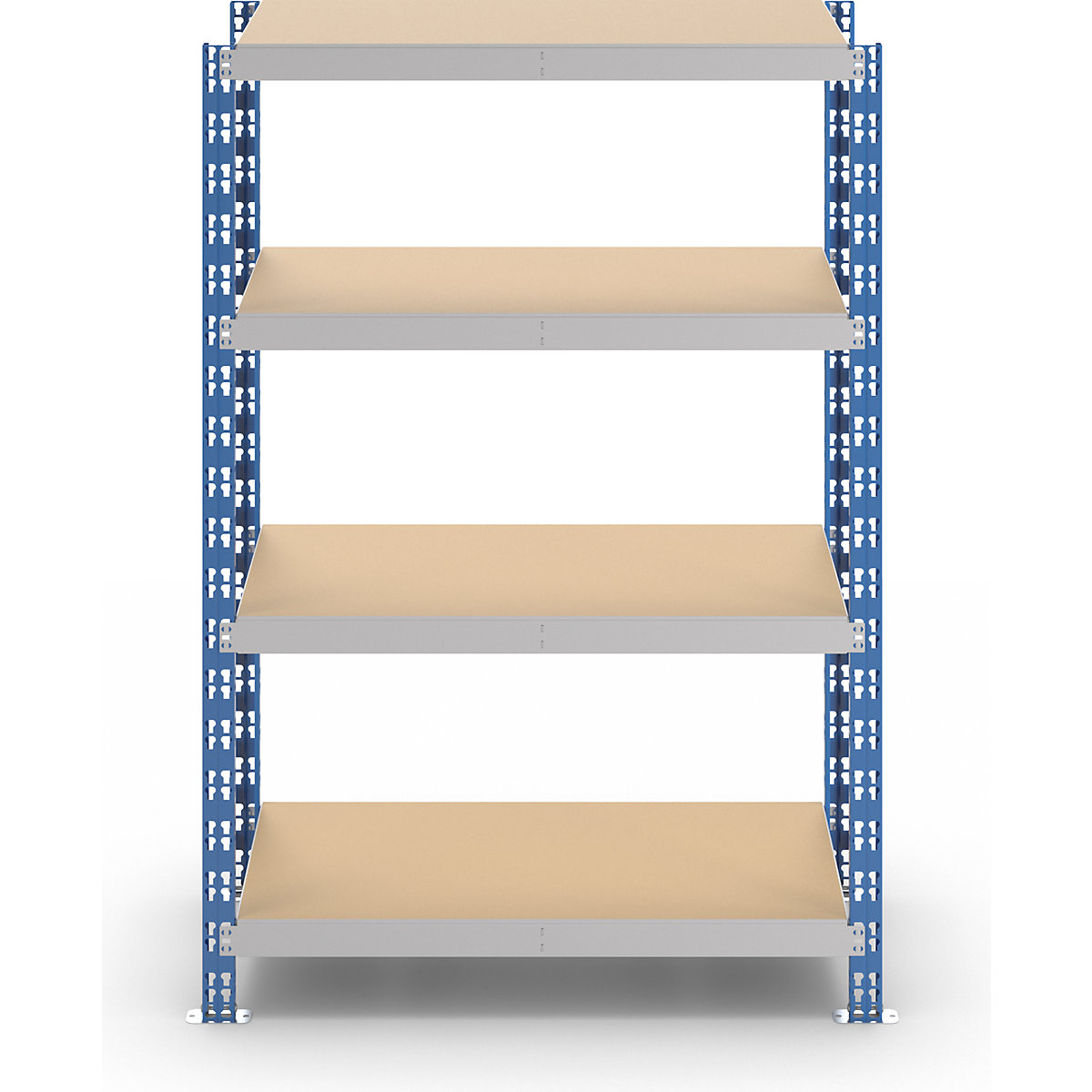 Uniwersalny regał wtykowy, stabilny – eurokraft basic (Zdjęcie produktu 4)-3
