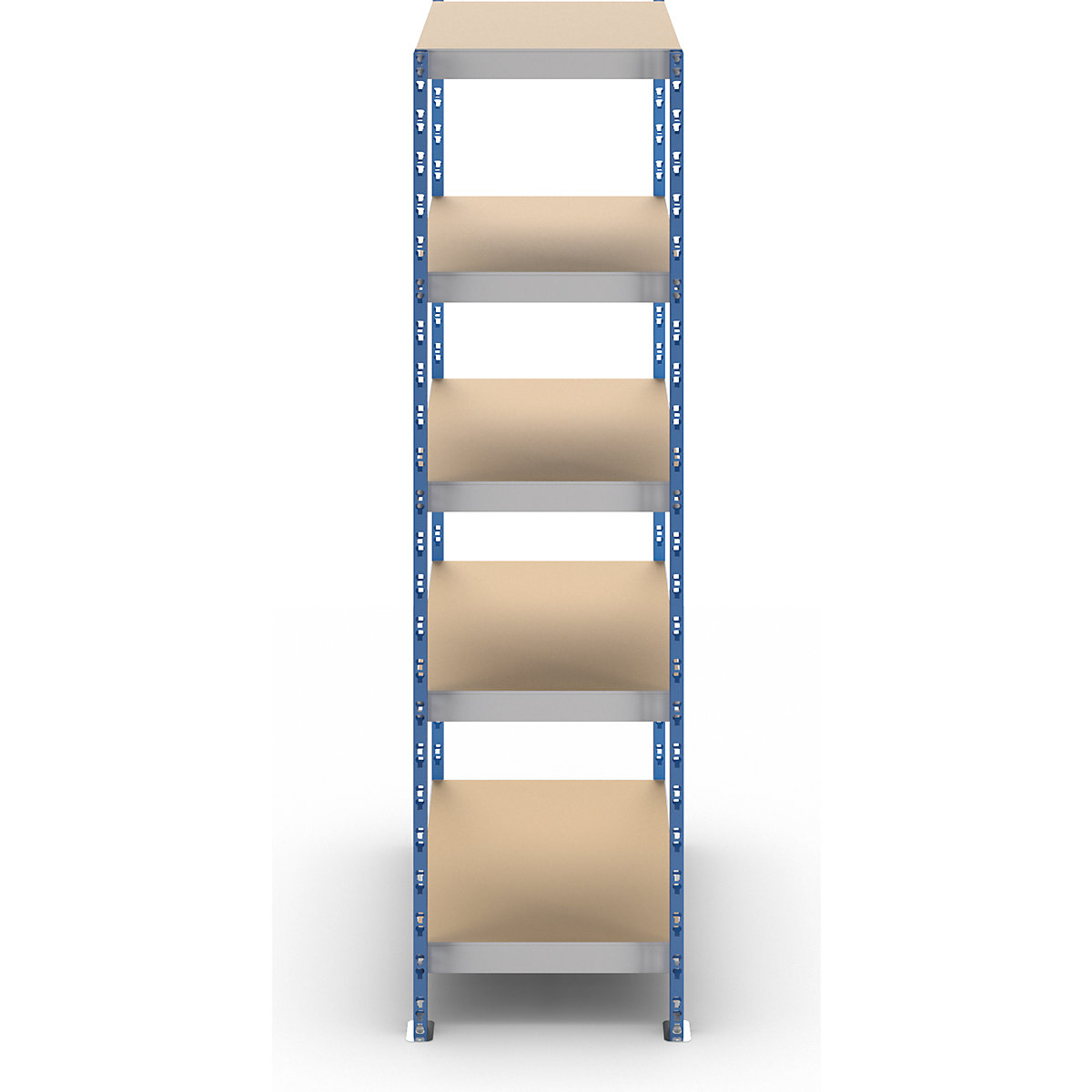 Uniwersalny regał wtykowy, stabilny – eurokraft basic (Zdjęcie produktu 5)-4