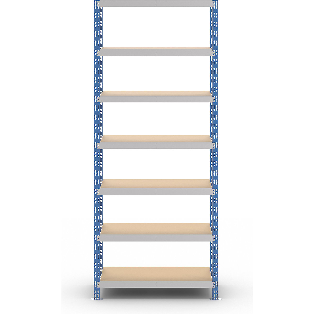 Uniwersalny regał wtykowy, stabilny – eurokraft basic (Zdjęcie produktu 3)-2