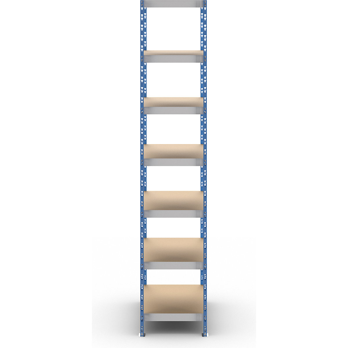 Uniwersalny regał wtykowy, stabilny – eurokraft basic (Zdjęcie produktu 4)-3