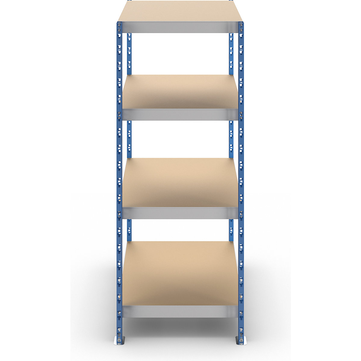 Uniwersalny regał wtykowy, stabilny – eurokraft basic (Zdjęcie produktu 4)-3