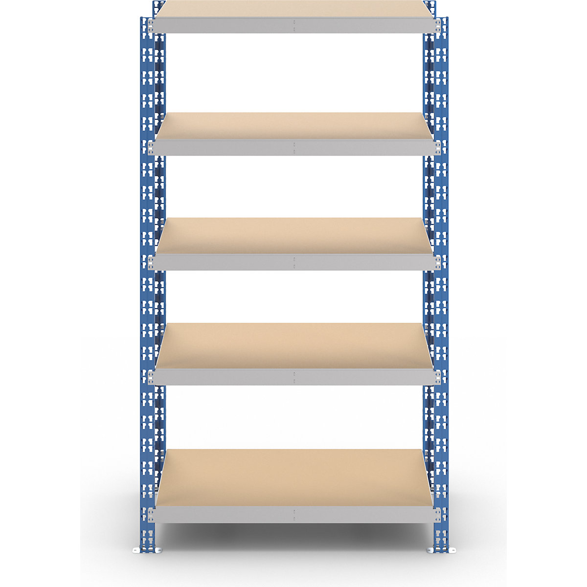 Uniwersalny regał wtykowy, stabilny – eurokraft basic (Zdjęcie produktu 3)-2