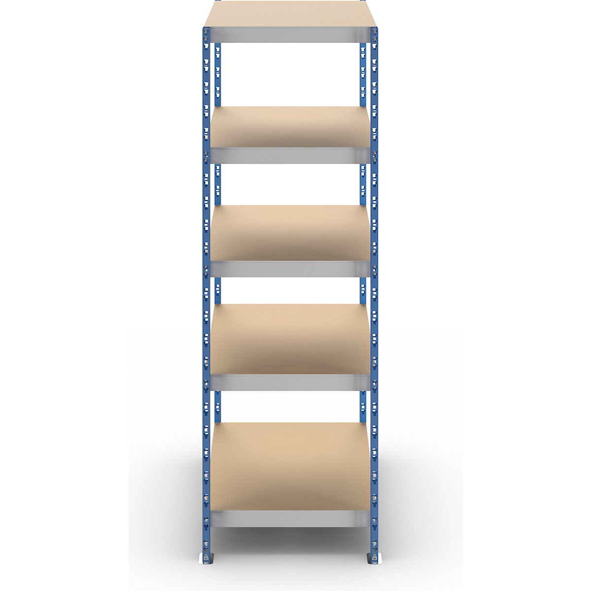 Uniwersalny regał wtykowy, stabilny – eurokraft basic (Zdjęcie produktu 4)-3