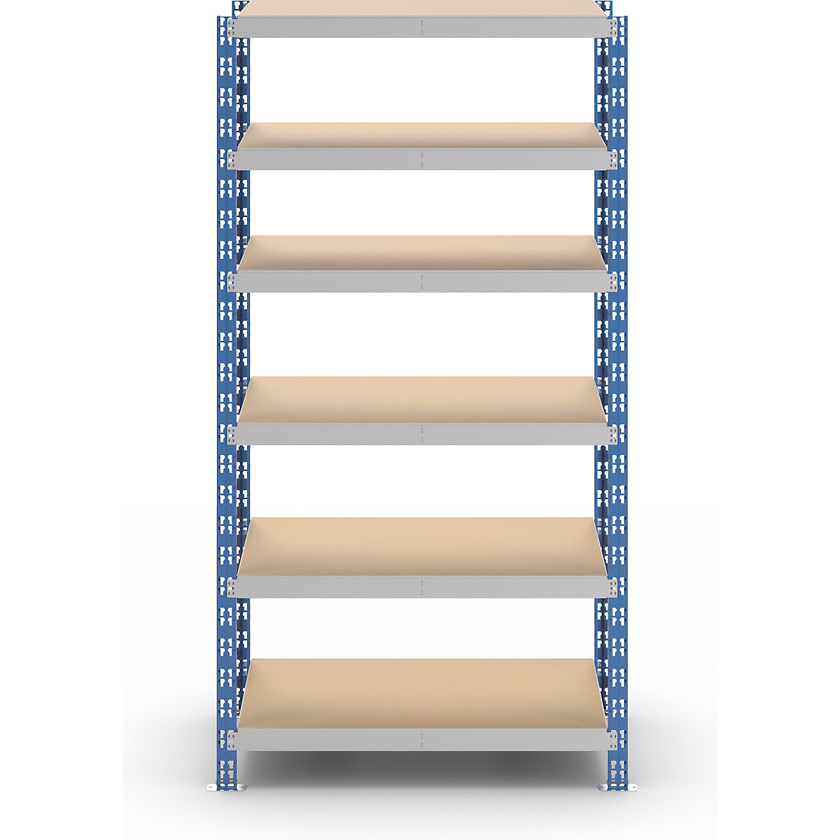 Uniwersalny regał wtykowy, stabilny – eurokraft basic (Zdjęcie produktu 3)-2