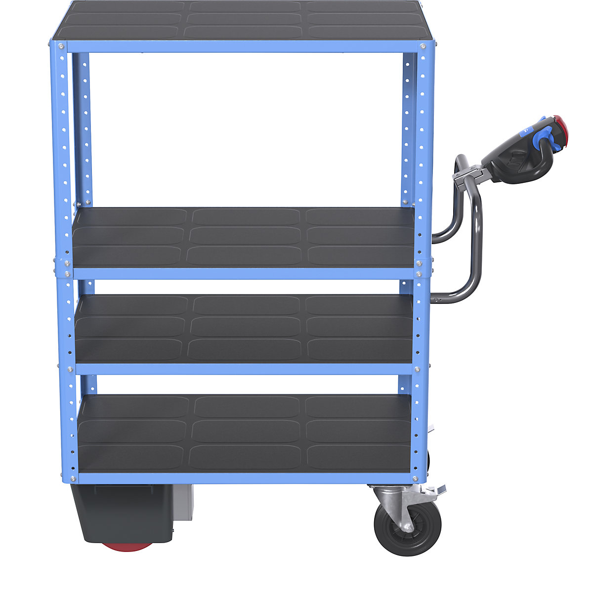 CustomLine elektromos hajtású polcos kocsi – eurokraft pro (Termék képe 9)-8