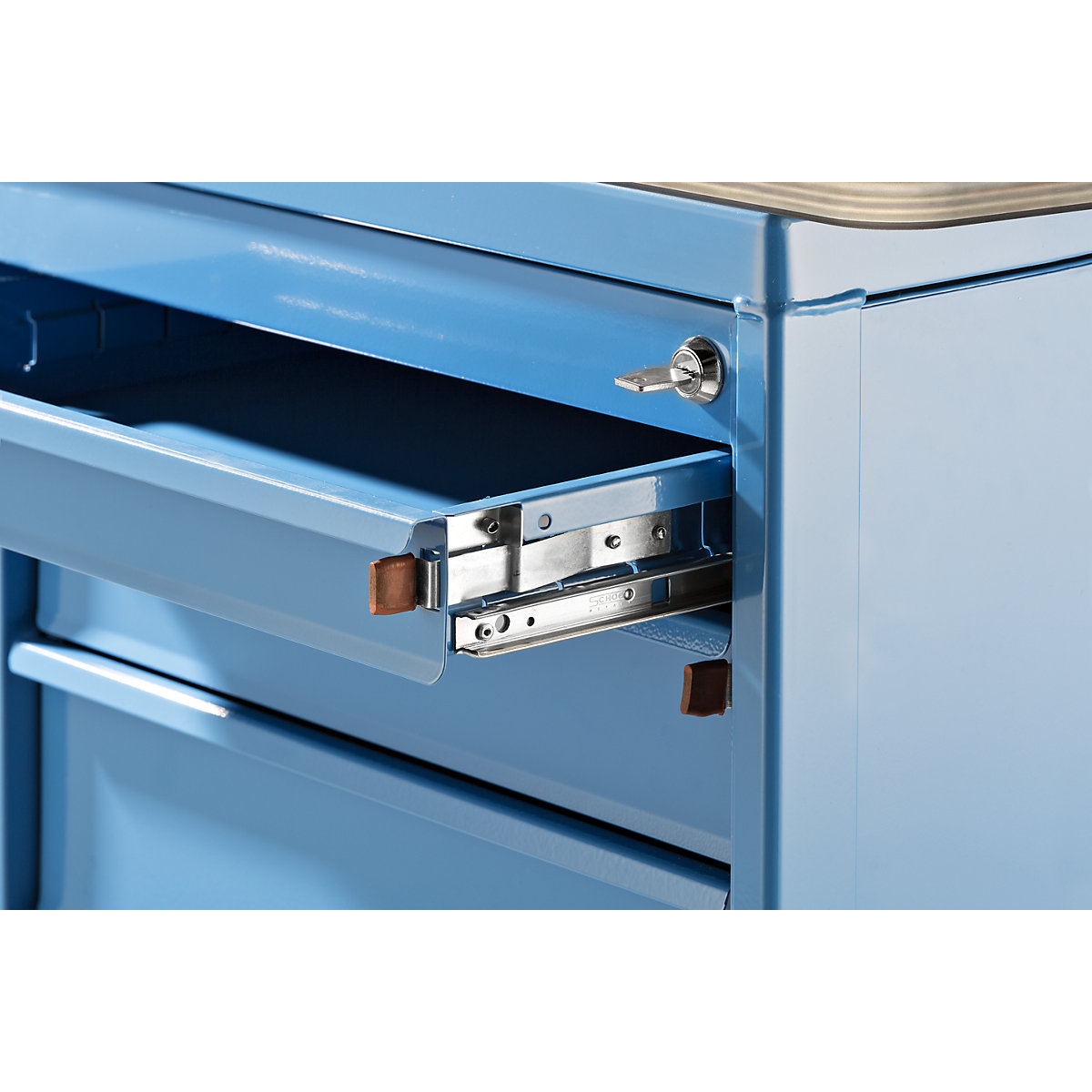 Mobil munkapad, teherbírás 500 kg – eurokraft pro (Termék képe 3)-2