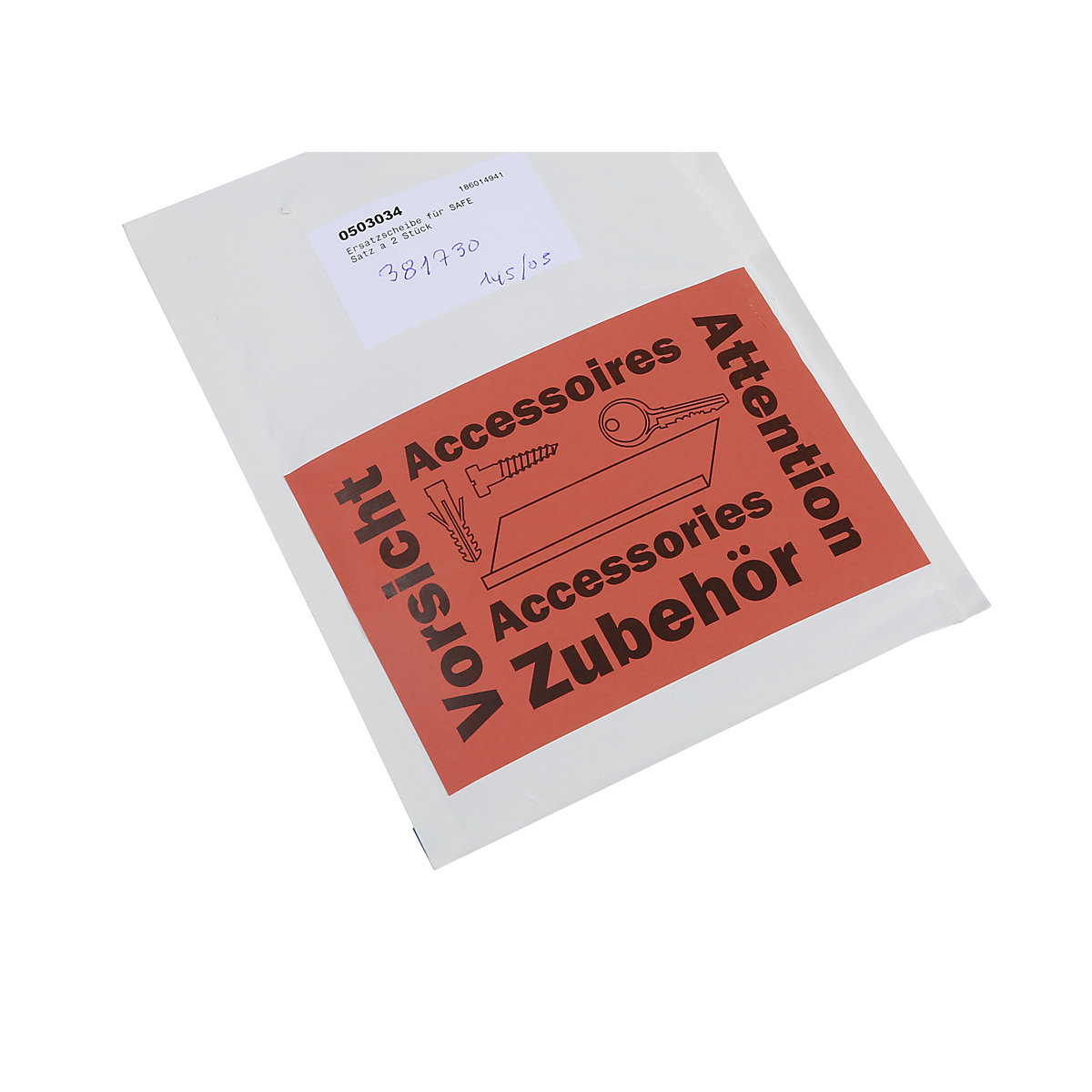 Csere üveglapok a SAFE elsősegélyszekrényekhez (Termék képe 2)-1