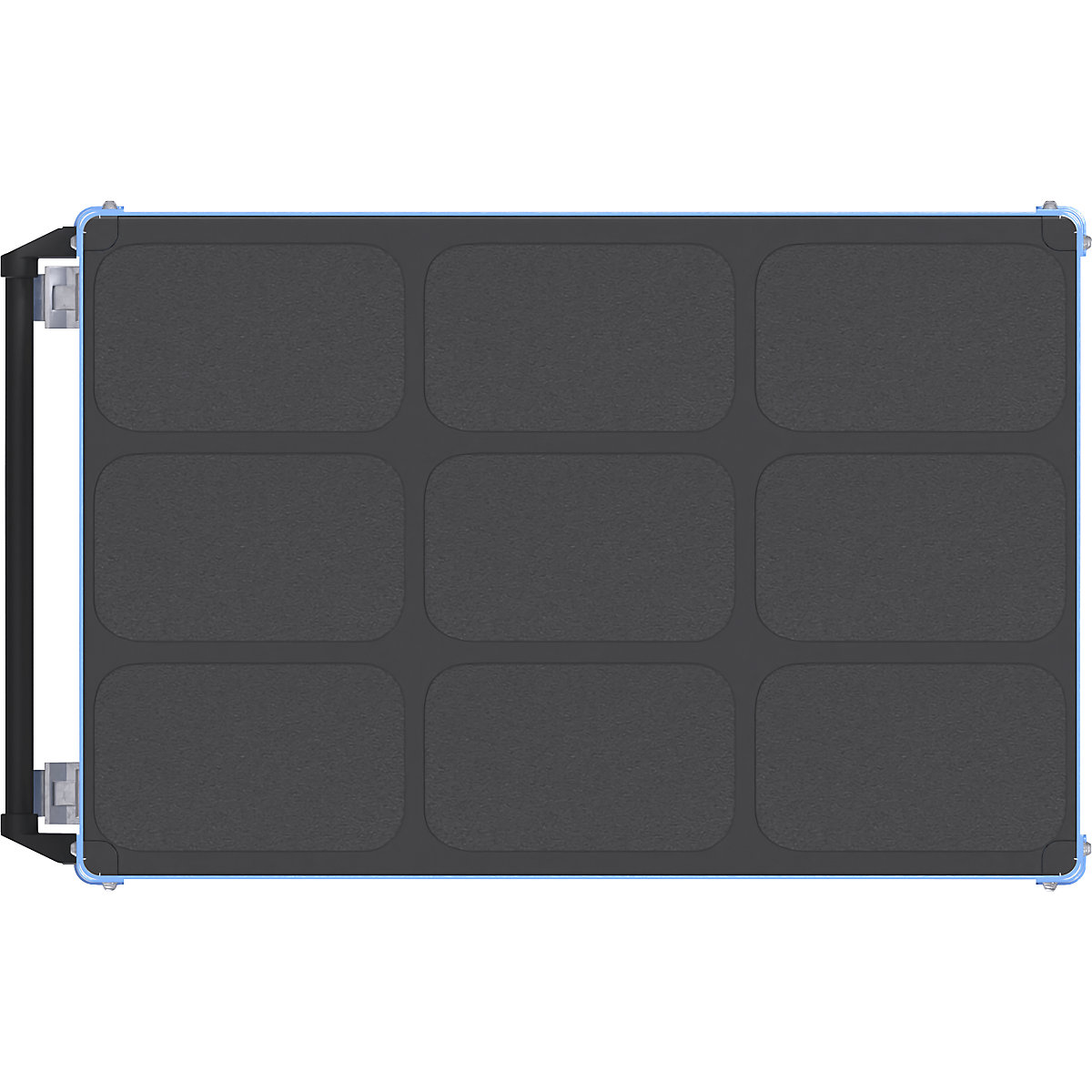 CustomLine polcos kocsi, 4 oldalról nyitott – eurokraft pro (Termék képe 10)-9