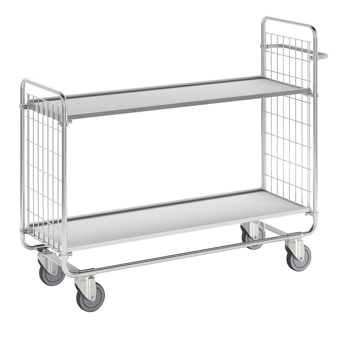 SERIE 100 polcos kocsi – HelgeNyberg, 2 szint, h x szé x ma 1380 x 460 x 1120 mm-4