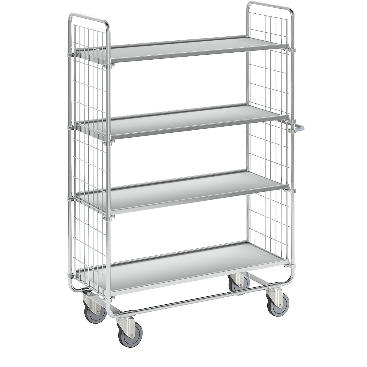 SERIE 100 polcos kocsi – HelgeNyberg, 4 szint, h x szé x ma 1180 x 460 x 1585 mm-2