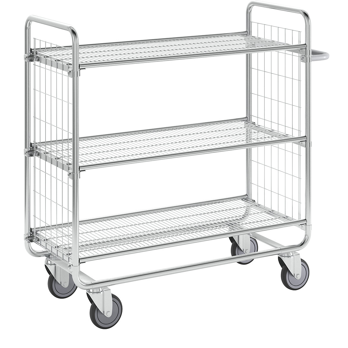 SERIE 100 rácsos kocsi – HelgeNyberg, 3 szint, h x szé x ma 1180 x 460 x 1120 mm-3