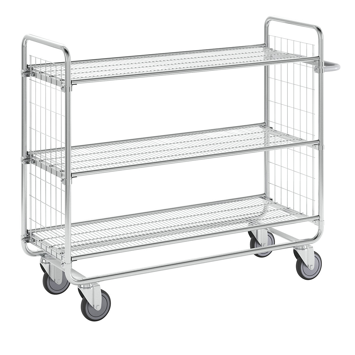 SERIE 100 rácsos kocsi – HelgeNyberg, 3 szint, h x szé x ma 1380 x 460 x 1120 mm-2