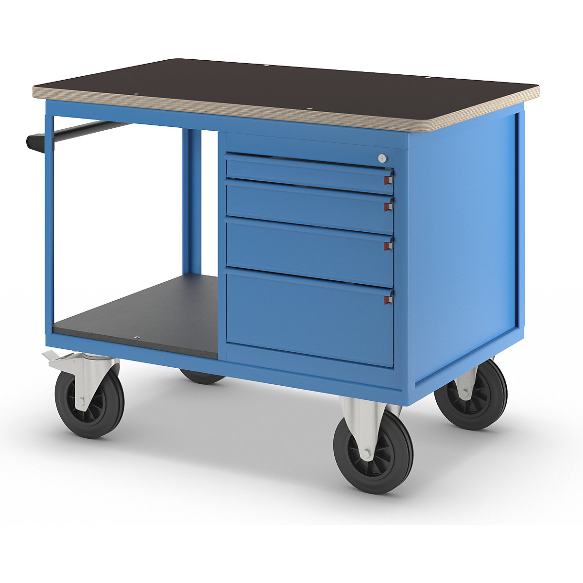Mobil munkapad, teherbírás 500 kg – eurokraft pro (Termék képe 8)-7