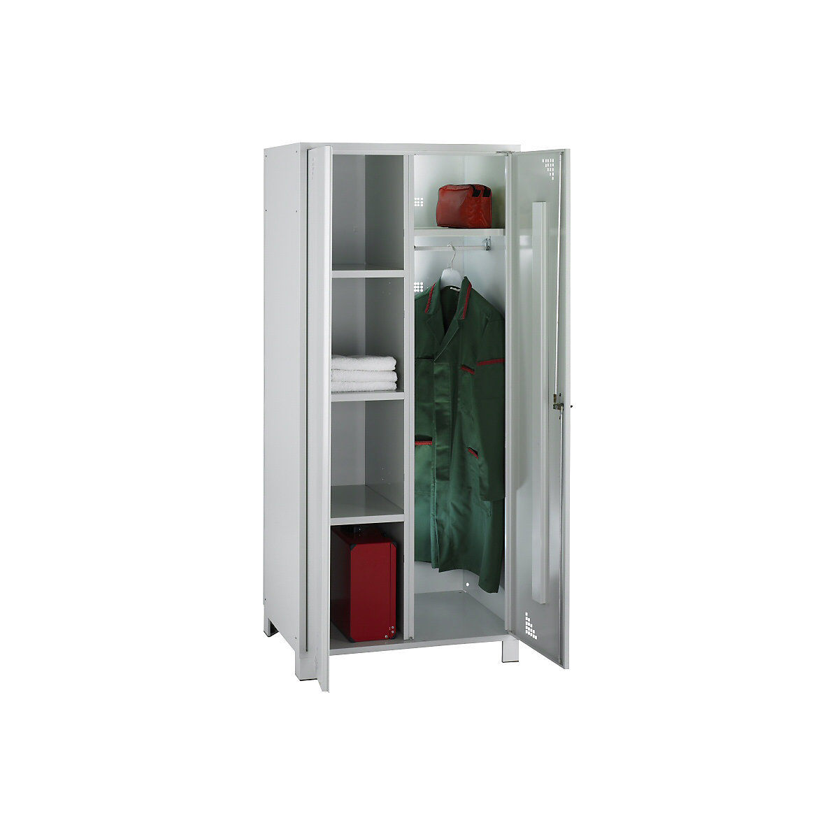 Szafka wielofunkcyjna/szatniowa Bremen – eurokraft pro (Zdjęcie produktu 8)-7