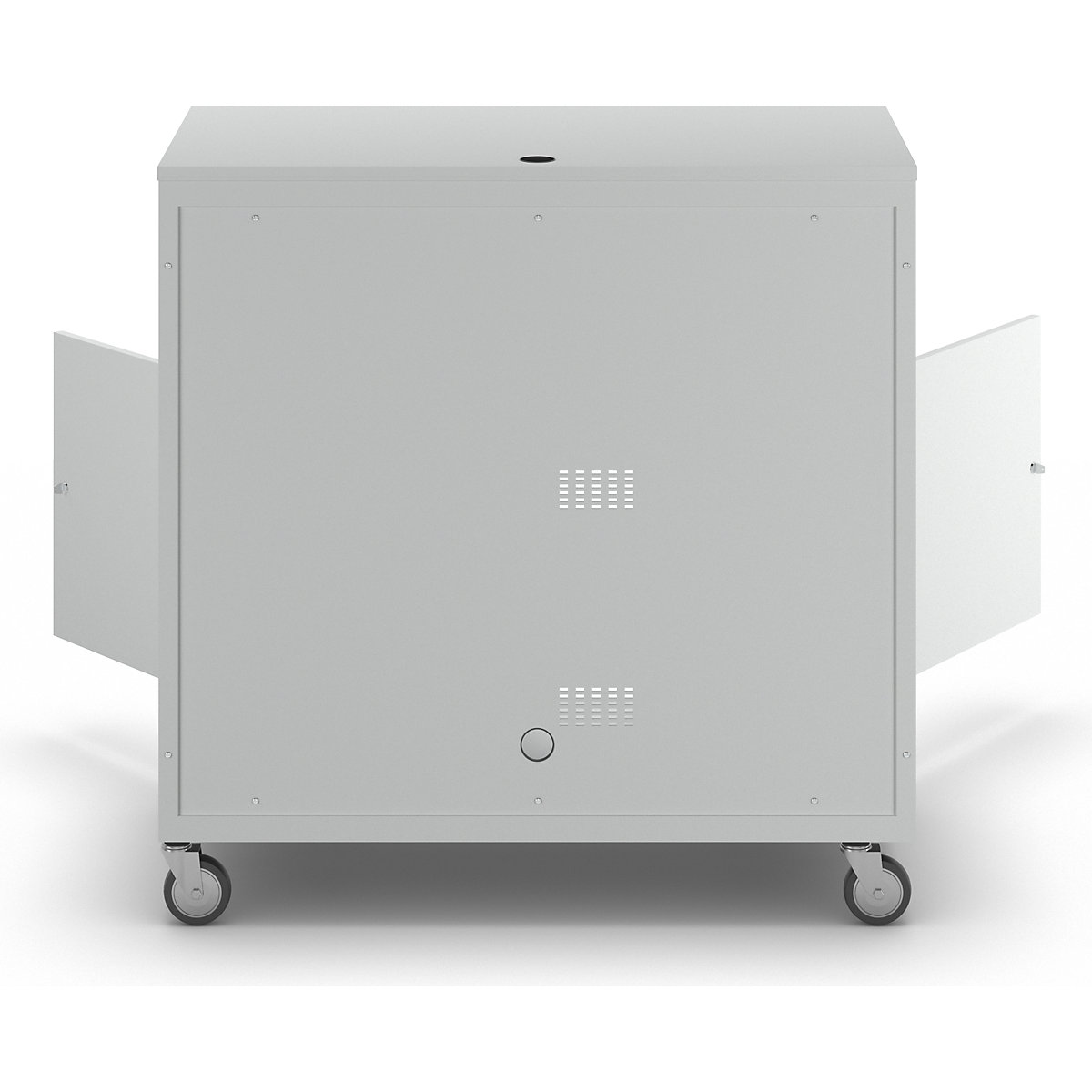 Pulpit na komputer, mobilny – eurokraft basic (Zdjęcie produktu 9)-8