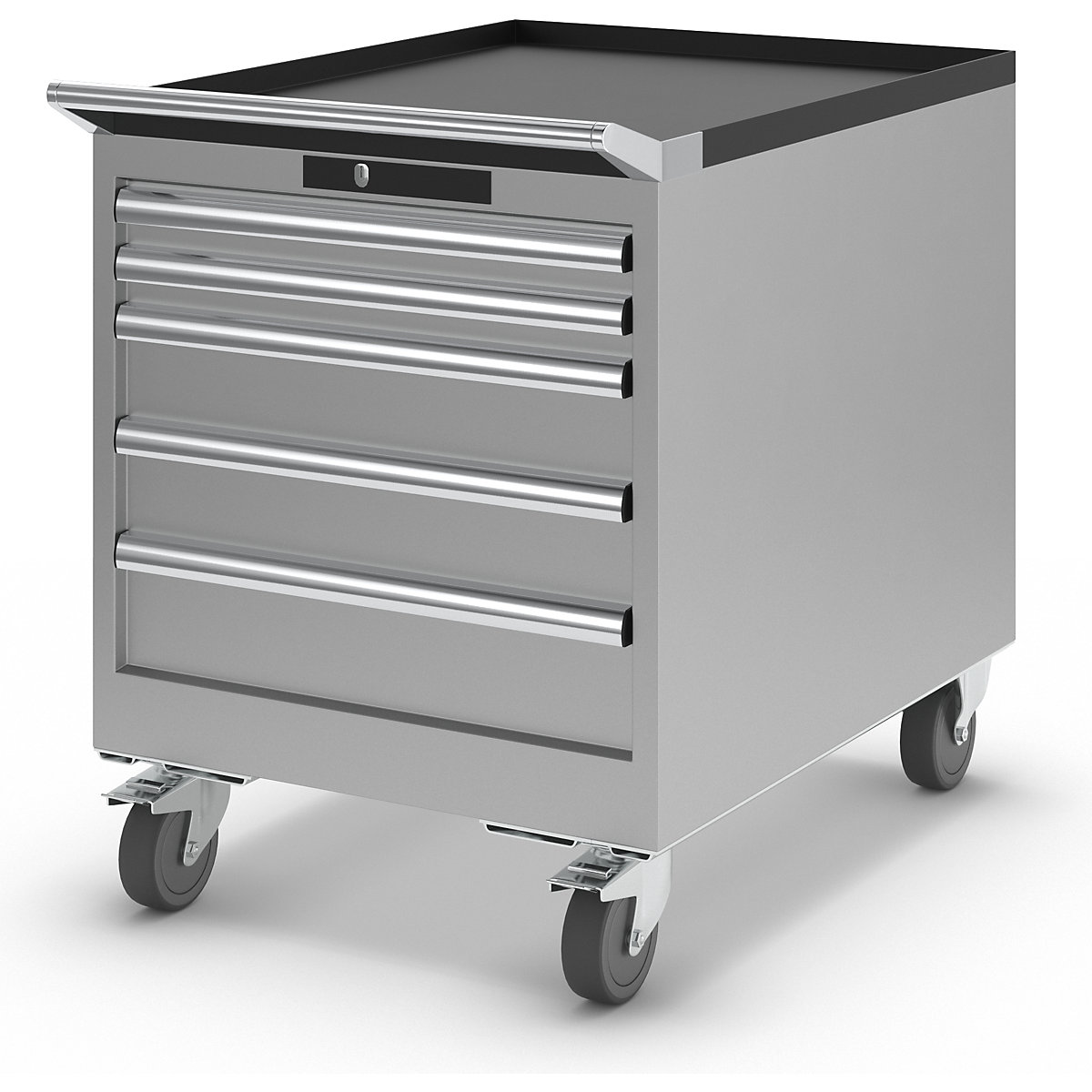 Szafa z szufladami, szer. 564 mm, ruchoma – LISTA (Zdjęcie produktu 4)-3