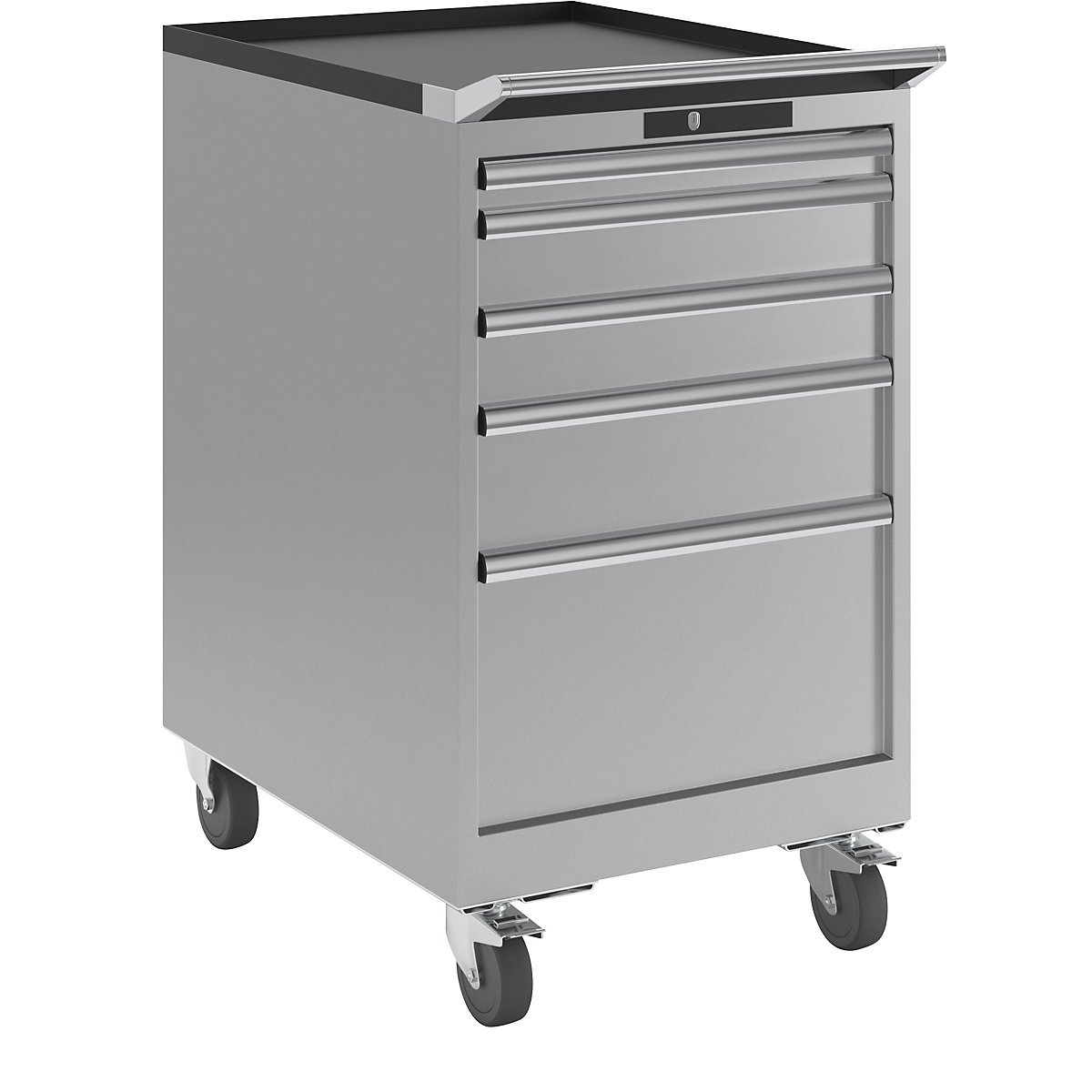 Szafa z szufladami, szer. 564 mm, ruchoma – LISTA