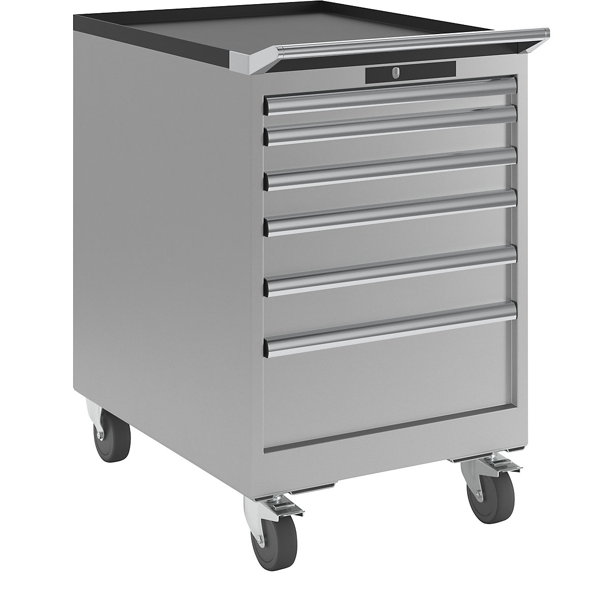 Szafa z szufladami, szer. 564 mm, ruchoma – LISTA