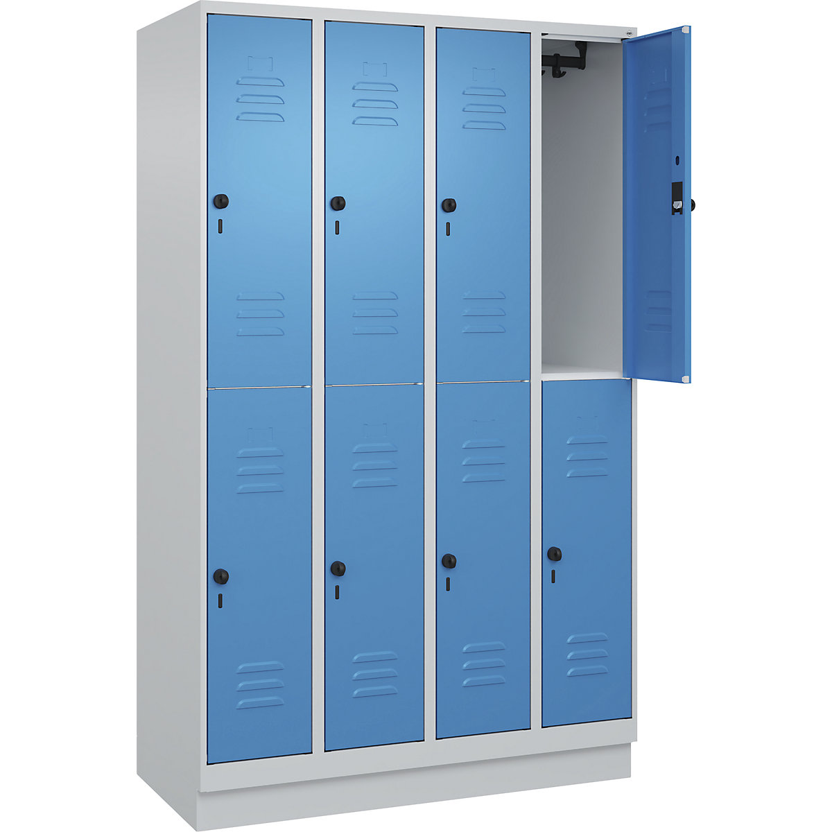 Dwupoziomowa szafka Classic PLUS – C+P (Zdjęcie produktu 2)-1