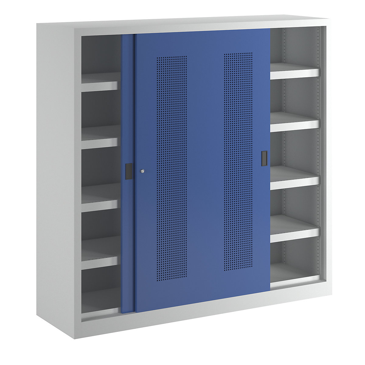 Szafa na piłki z drzwiami przesuwnymi, wys. 1950 mm – Pavoy