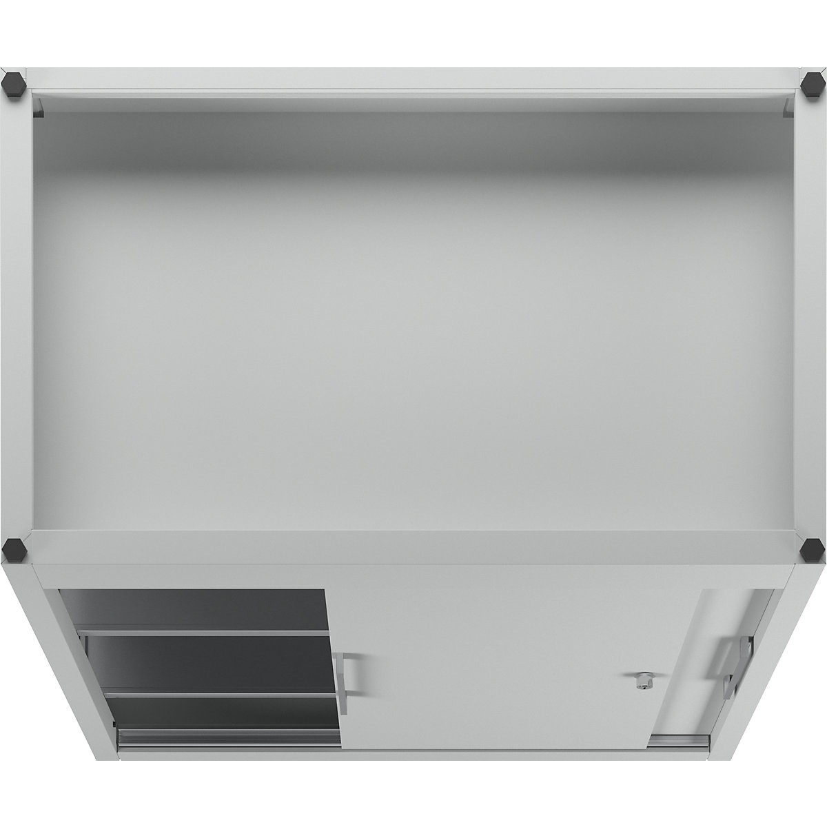 Szafa z drzwiami przesuwnymi, wys. 1000 mm – eurokraft pro (Zdjęcie produktu 6)-5
