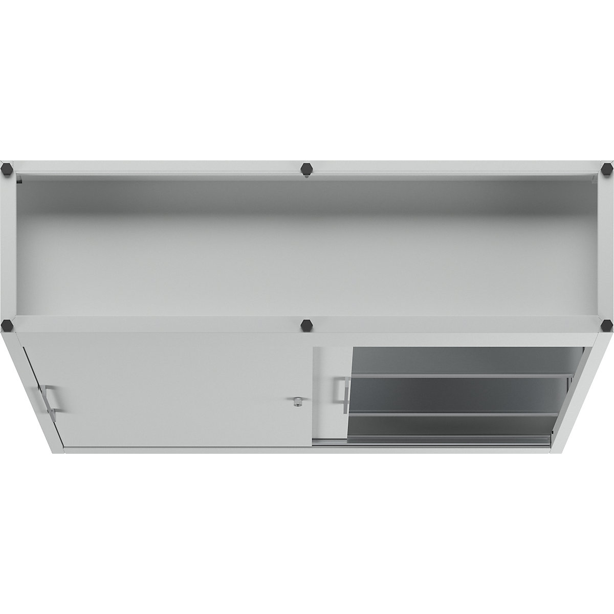 Szafa z drzwiami przesuwnymi, wys. 1000 mm – eurokraft pro (Zdjęcie produktu 6)-5