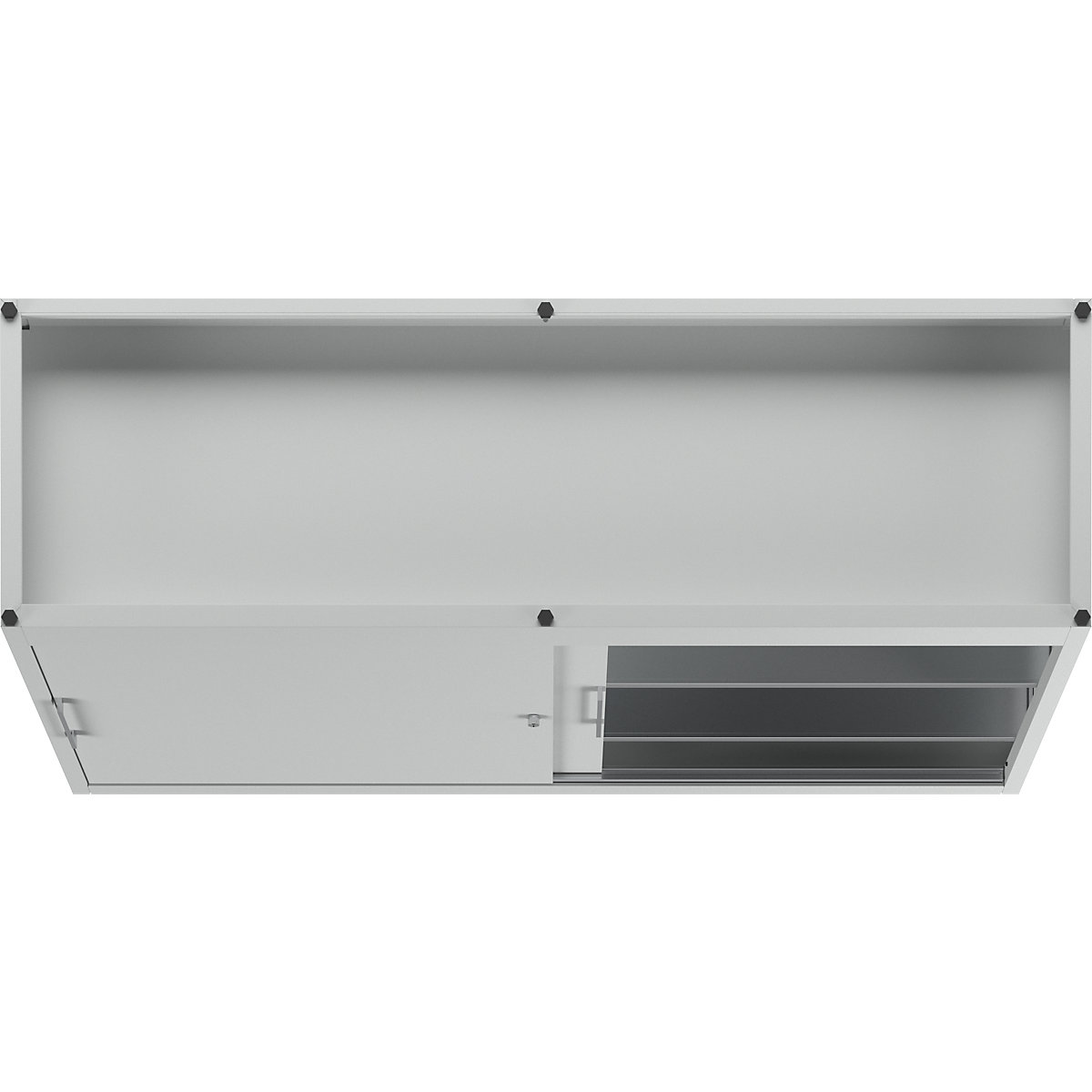Szafa z drzwiami przesuwnymi, wys. 1000 mm – eurokraft pro (Zdjęcie produktu 6)-5
