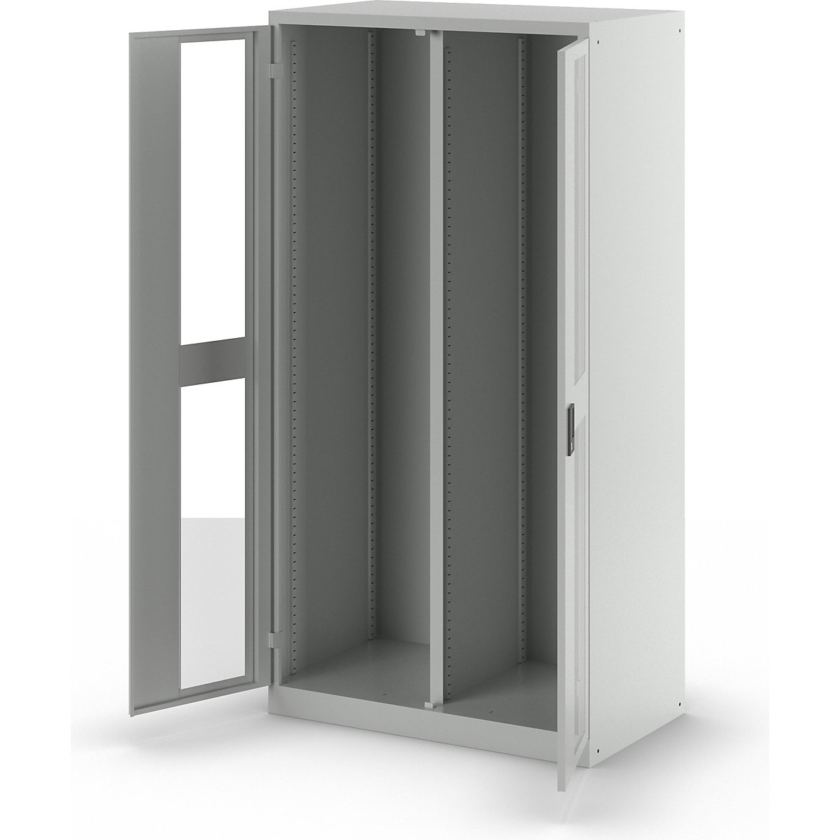 Szafa z okienkami, wys. x szer. x głęb. 1950 x 1000 x 580 mm – LISTA (Zdjęcie produktu 6)-5