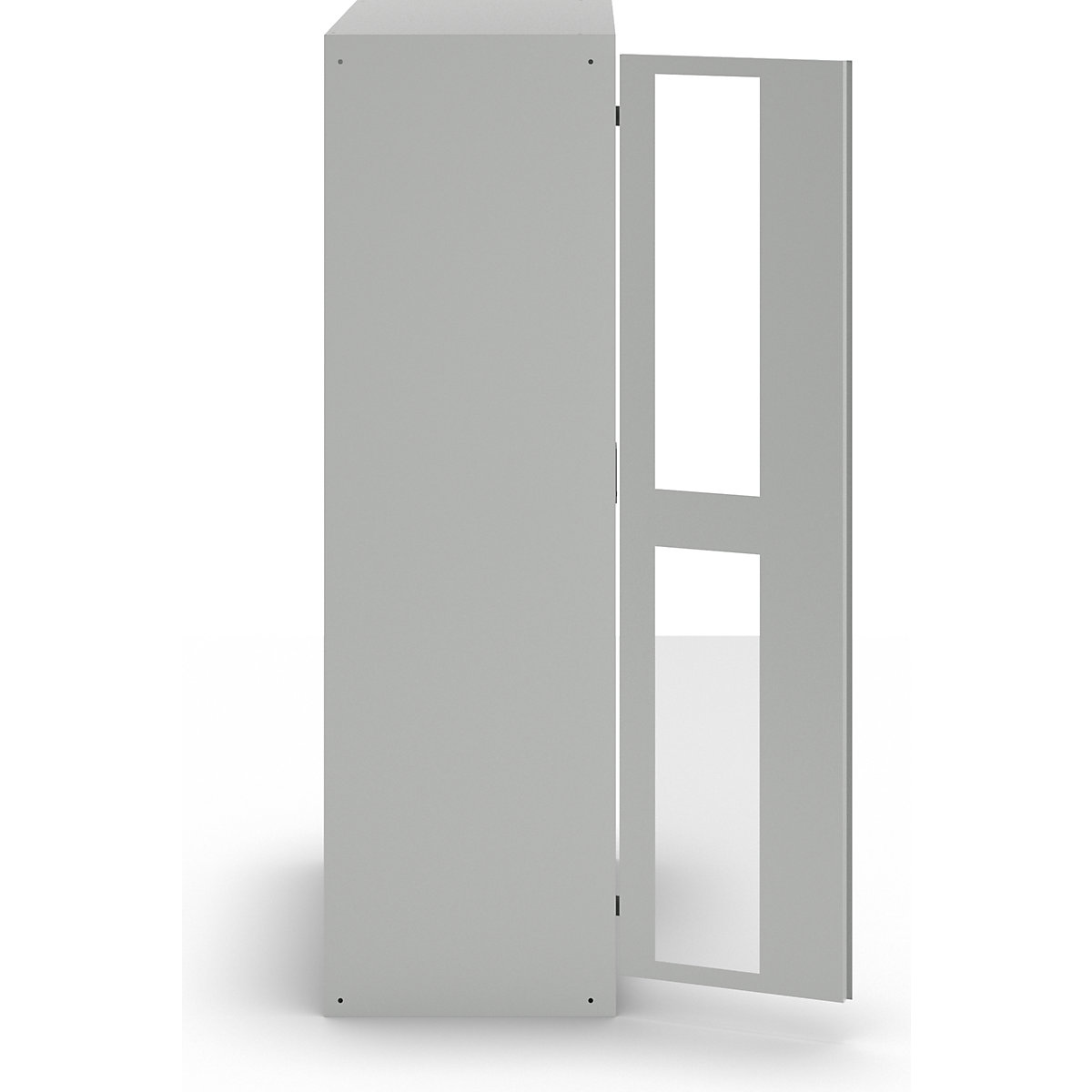Szafa z okienkami, wys. x szer. x głęb. 1950 x 1000 x 580 mm – LISTA (Zdjęcie produktu 3)-2