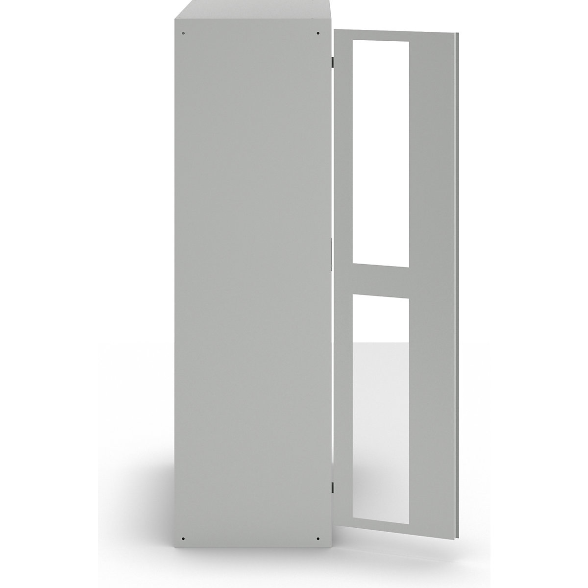 Szafa z okienkami, wys. x szer. x głęb. 1950 x 1000 x 580 mm – LISTA (Zdjęcie produktu 3)-2