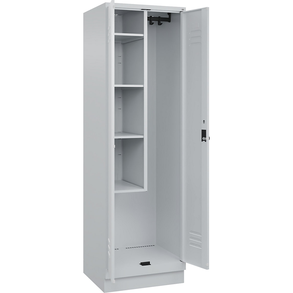 Szafka na przybory do sprzątania i środki czystości Classic PLUS – C+P (Zdjęcie produktu 4)-3