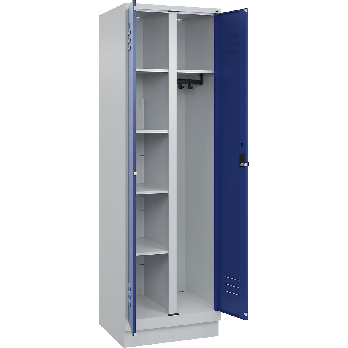 Szafka na przybory do sprzątania i środki czystości Classic PLUS – C+P (Zdjęcie produktu 5)-4