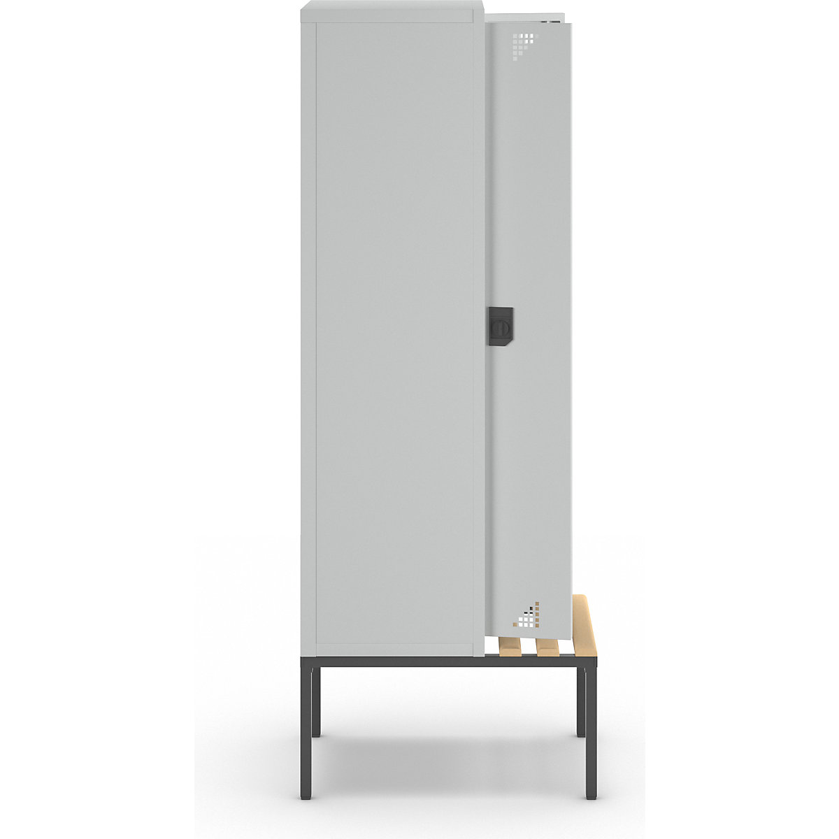 Bremen öltözőszekrény paddal – eurokraft pro (Termék képe 4)-3