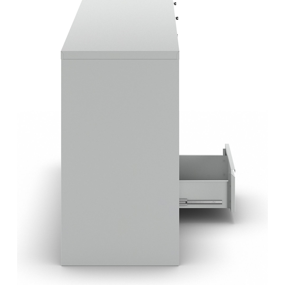Acél fiókos szekrény – eurokraft basic (Termék képe 4)-3