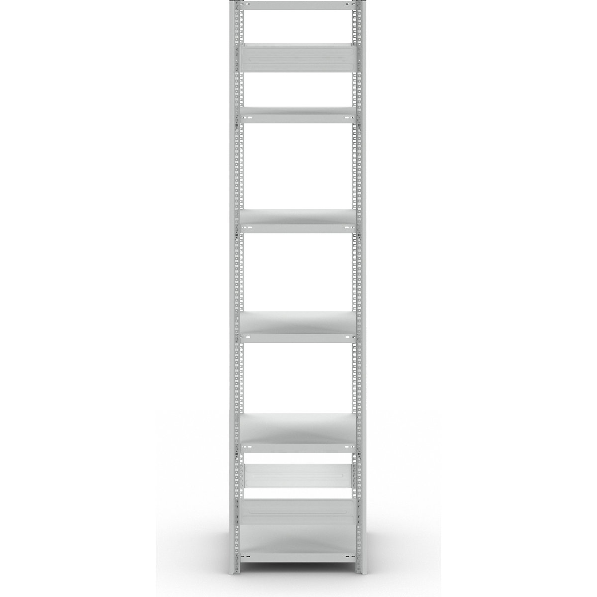 Összedugaszolós állvány, könnyűszerkezetes kivitel – eurokraft pro (Termék képe 5)-4