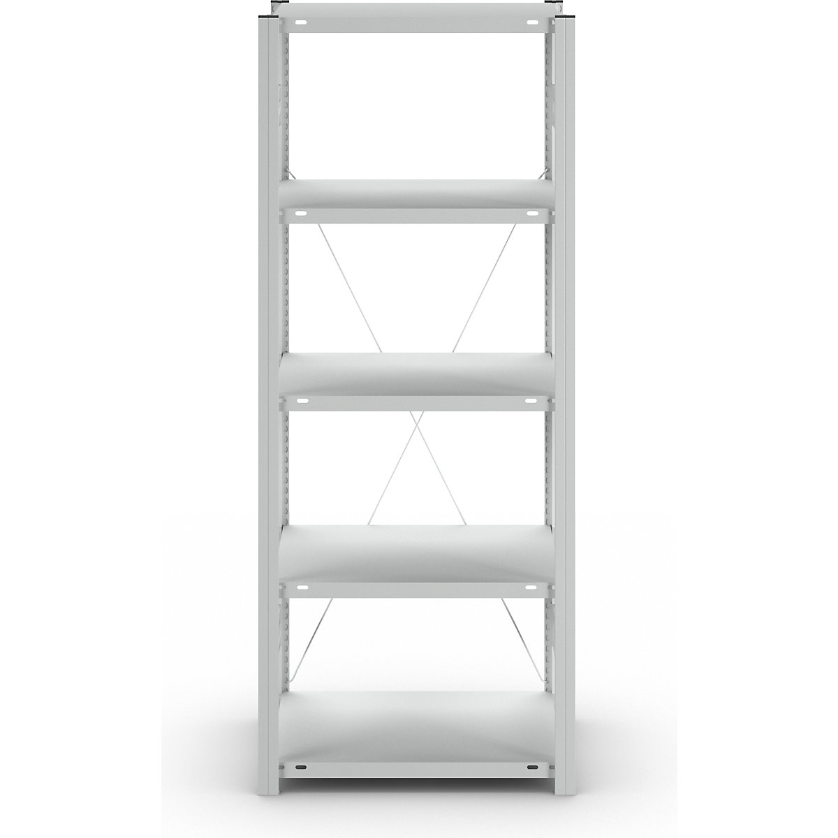 Összedugaszolós állvány, közepes súlyú kivitel – eurokraft pro (Termék képe 198)-197