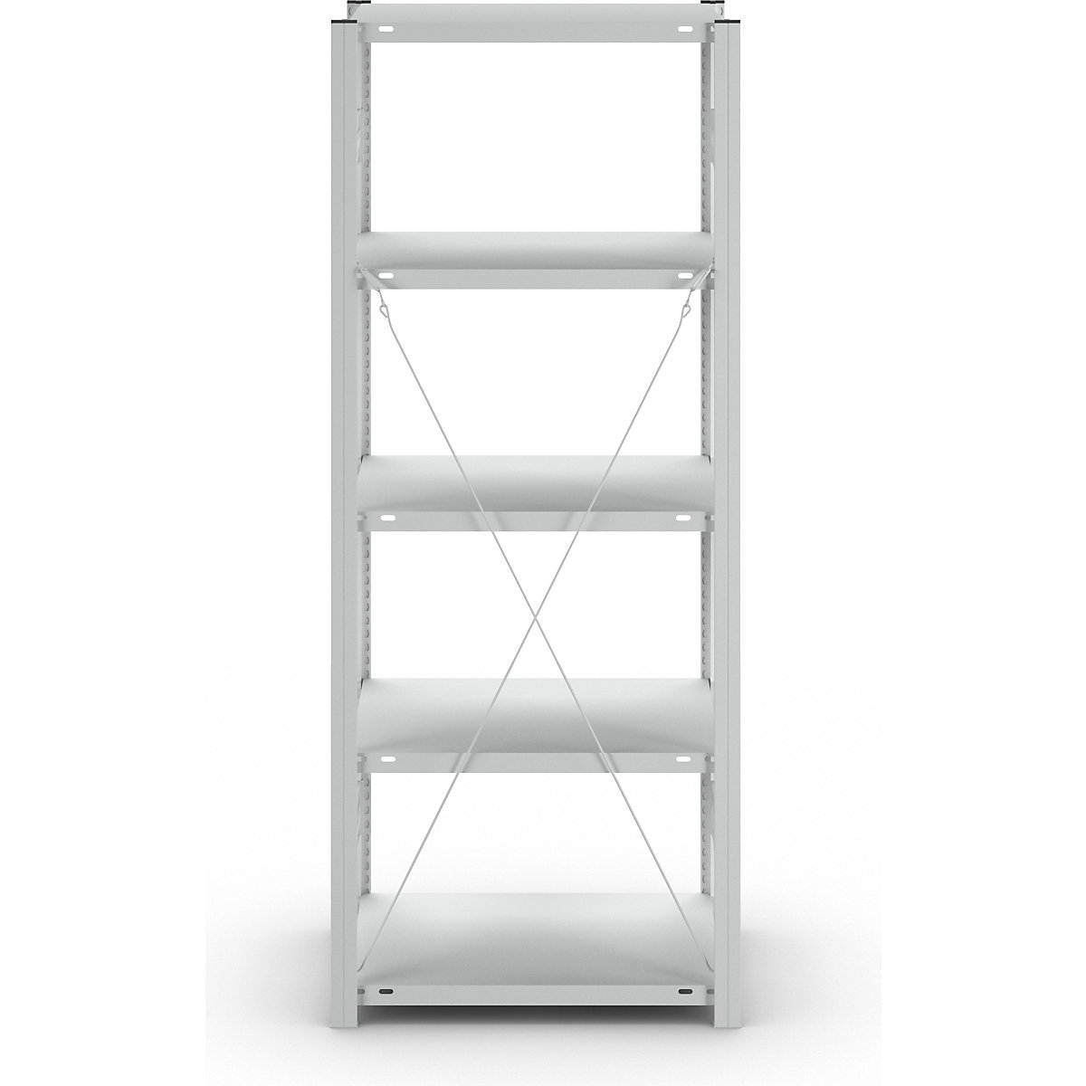 Összedugaszolós állvány, közepes súlyú kivitel – eurokraft pro (Termék képe 200)-199