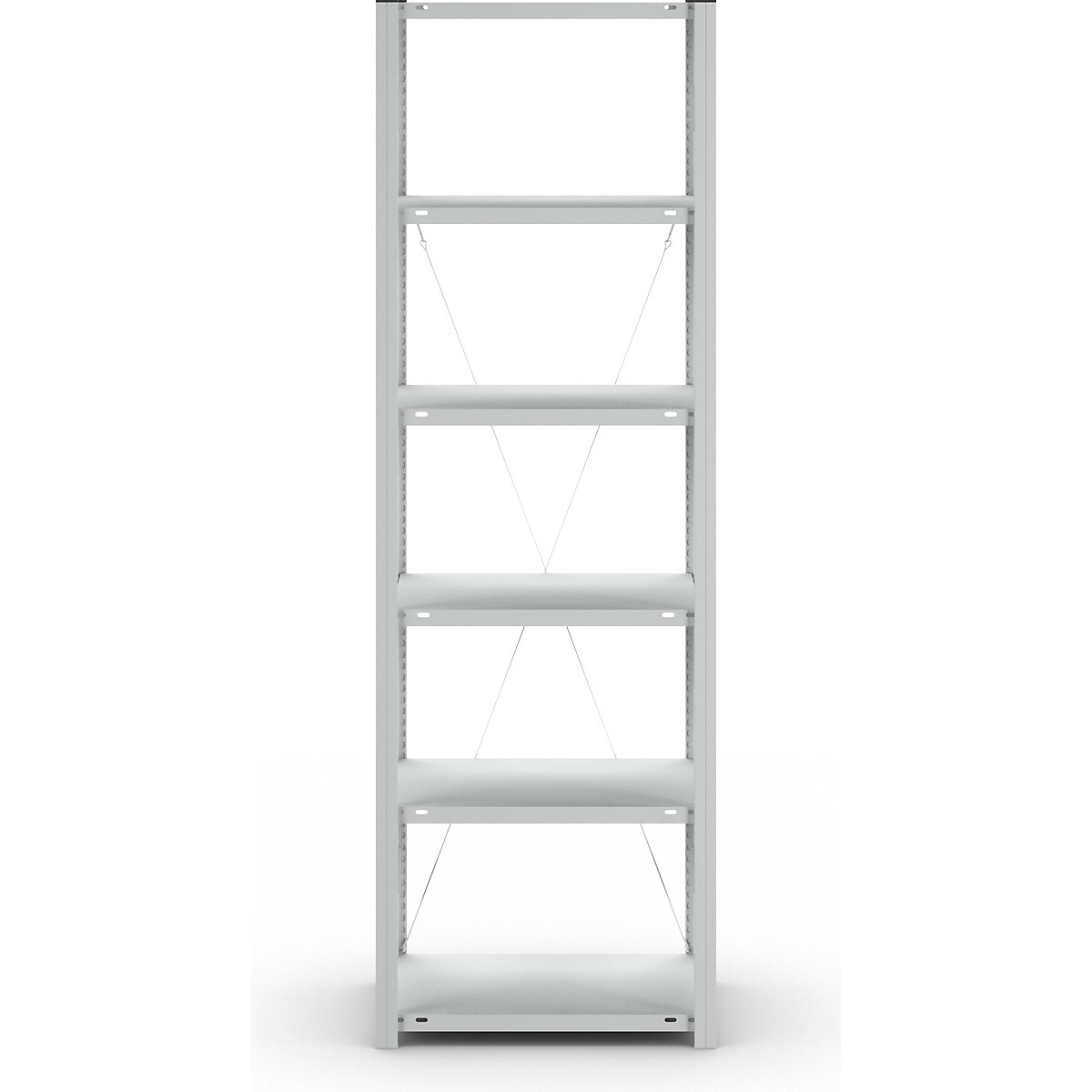 Összedugaszolós állvány, közepes súlyú kivitel – eurokraft pro (Termék képe 232)-231