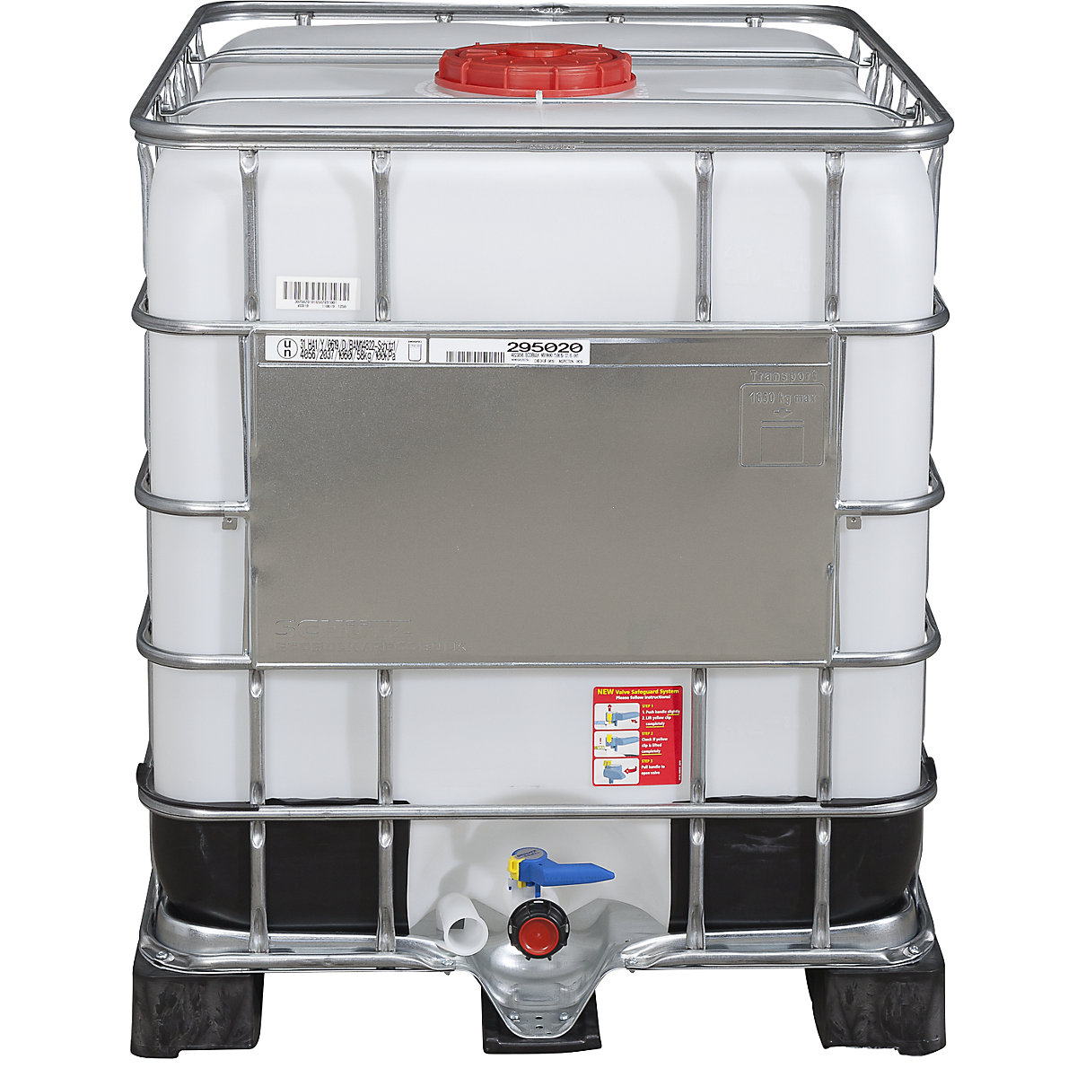 IBC konténer, RECOBULK, ENSZ-engedéllyel (Termék képe 4)-3