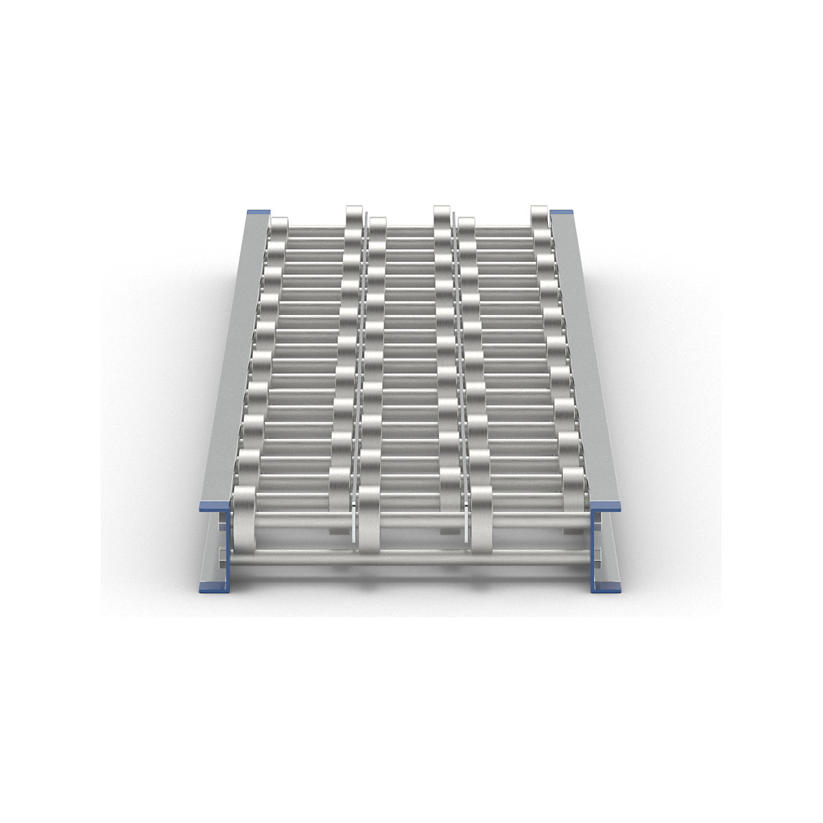 Vía de rodillitos ligera, marco de aluminio con rodillitos de acero galvanizado – Gura (Imagen del producto 2)-1