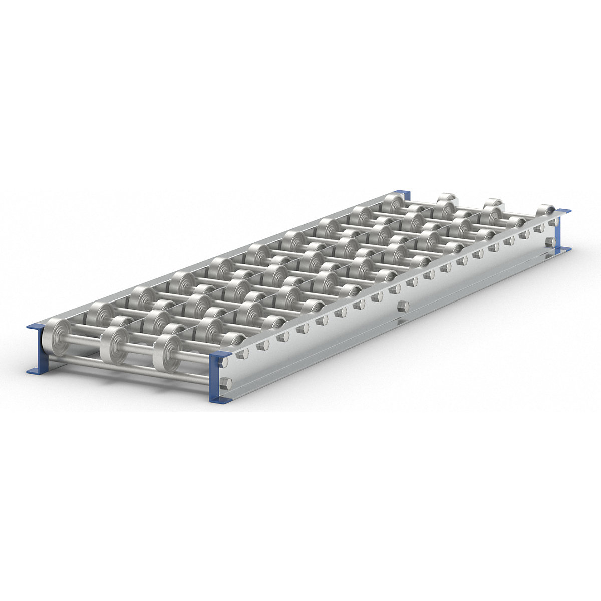 Vía de rodillitos ligera, marco de aluminio con rodillitos de acero galvanizado – Gura (Imagen del producto 4)-3