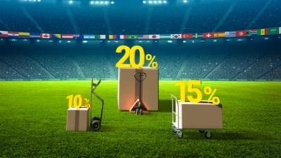 Quanto mais comprar, maior será o desconto*