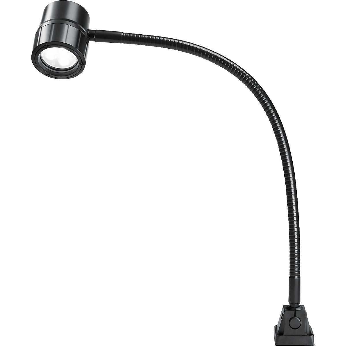 Lámpara LED con brazo flexible para máquinas - Waldmann
