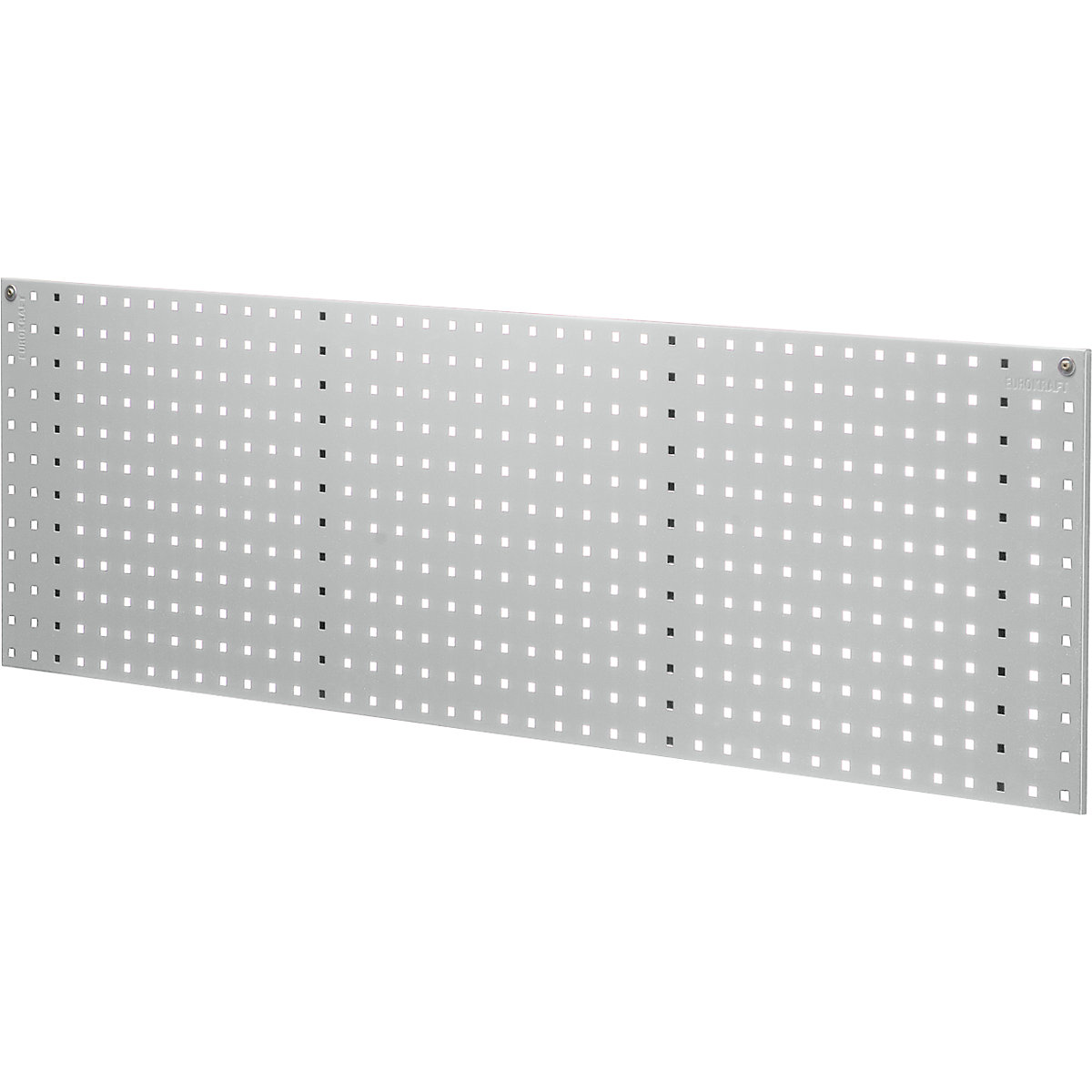 Placa perforada para portaherramientas – eurokraft pro, longitud 1524 mm, gris luminoso-5