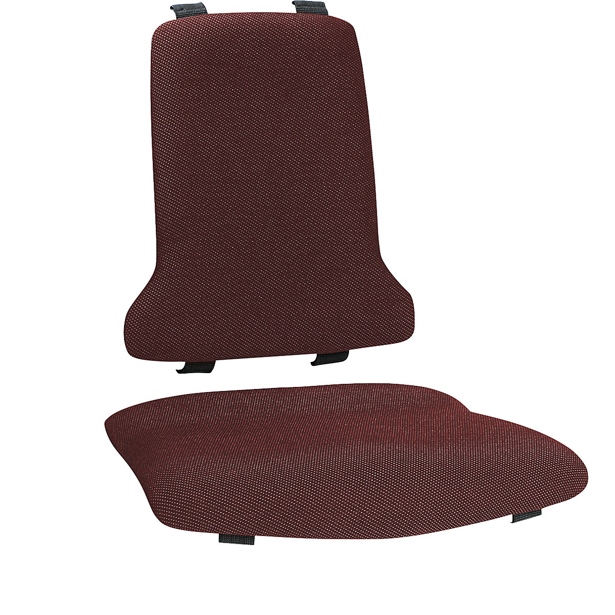 Kárpit munkahelyi székekhez – bimos, elektromosan vezetőképes kivitel, piros-3
