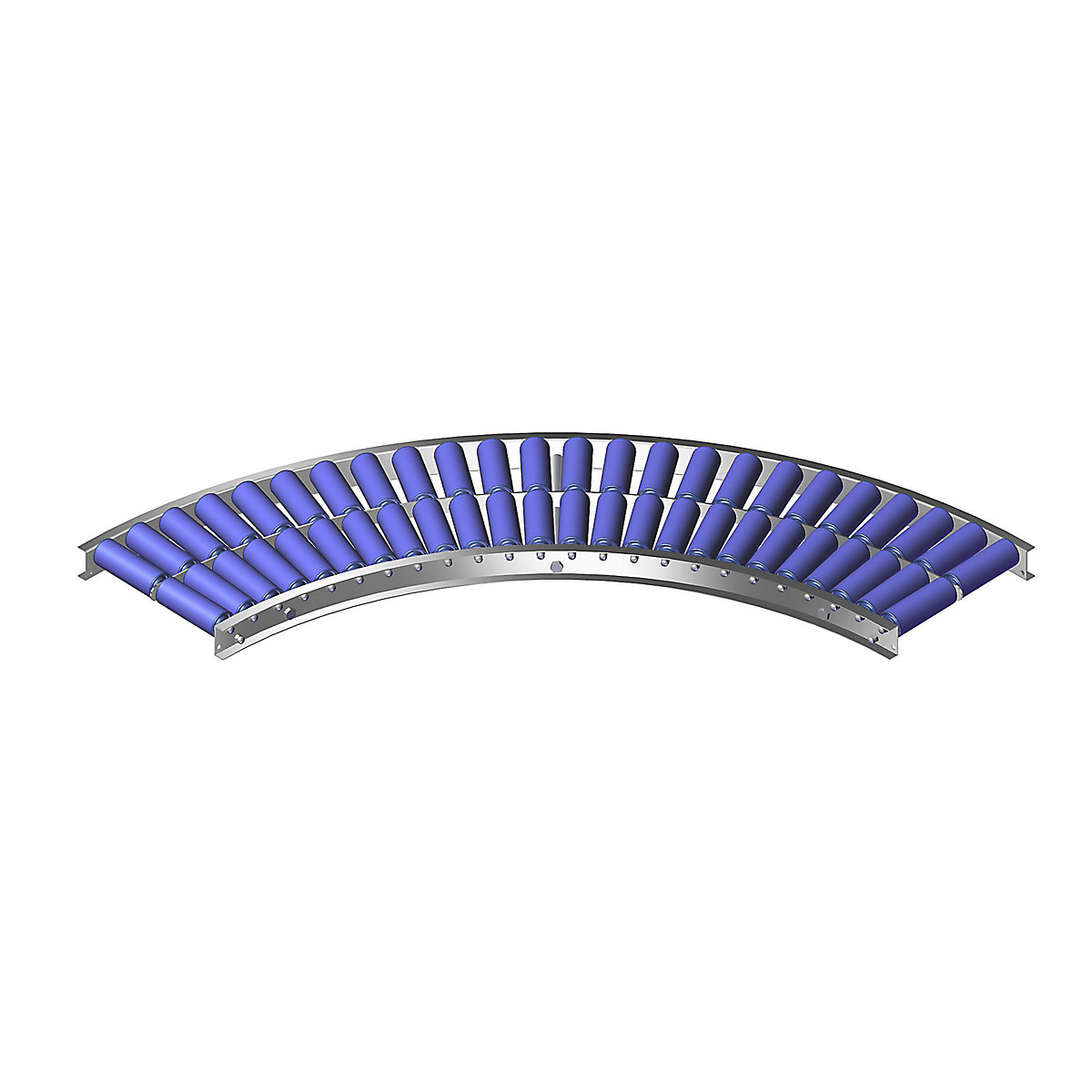 Cale cu role ușoară, cadru din aluminiu cu role din plastic – Gura