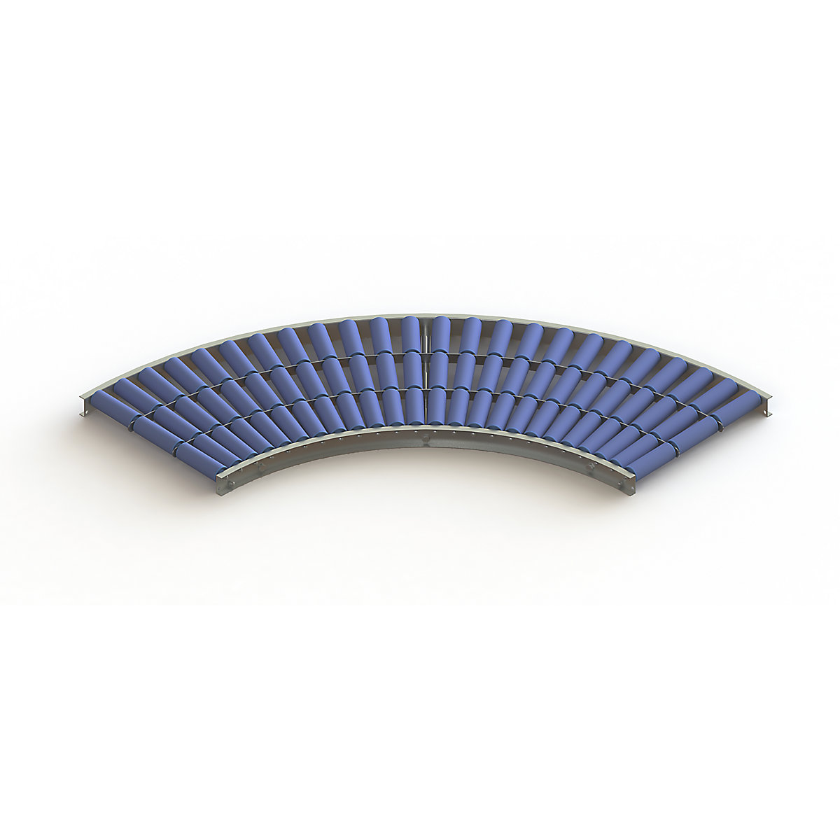 Cale cu role ușoară, cadru din oțel cu role din plastic – Gura