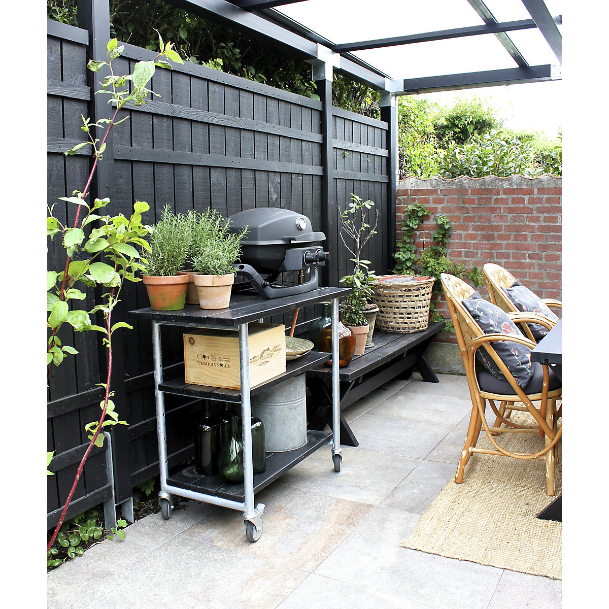 Rustieke enkele poort (Productafbeelding 3)-2